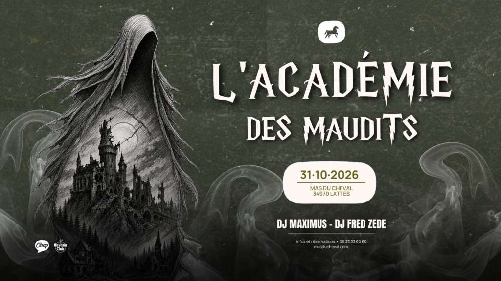 HALLOWEEN : L&rsquo;ACADÉMIE DES MAUDITS