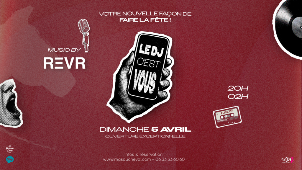 LE DJ C&rsquo;EST VOUS – veille de jour férié