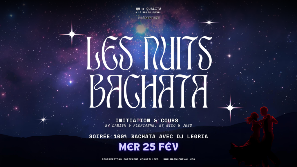 La Bachata revient au Mas du Cheval !